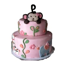 1st Birthday Theme Cake NM48