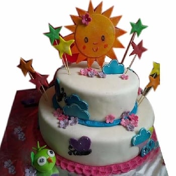 Welcome Sunshine Cake Cream Fondant