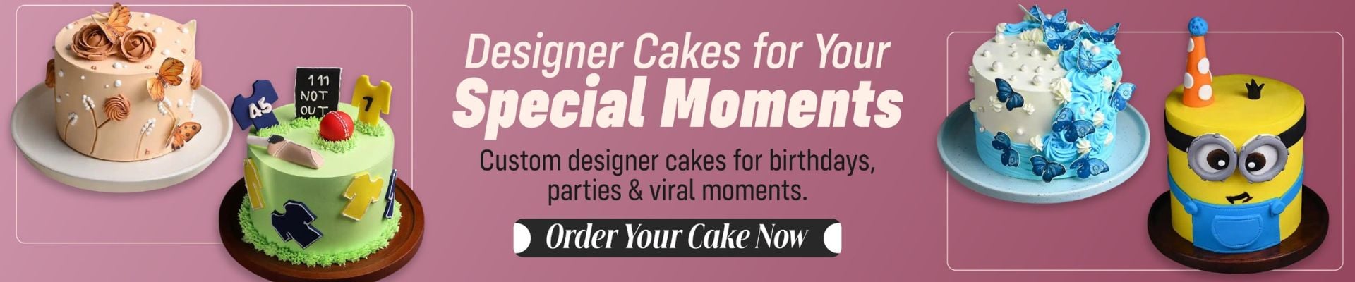 Designer cakes