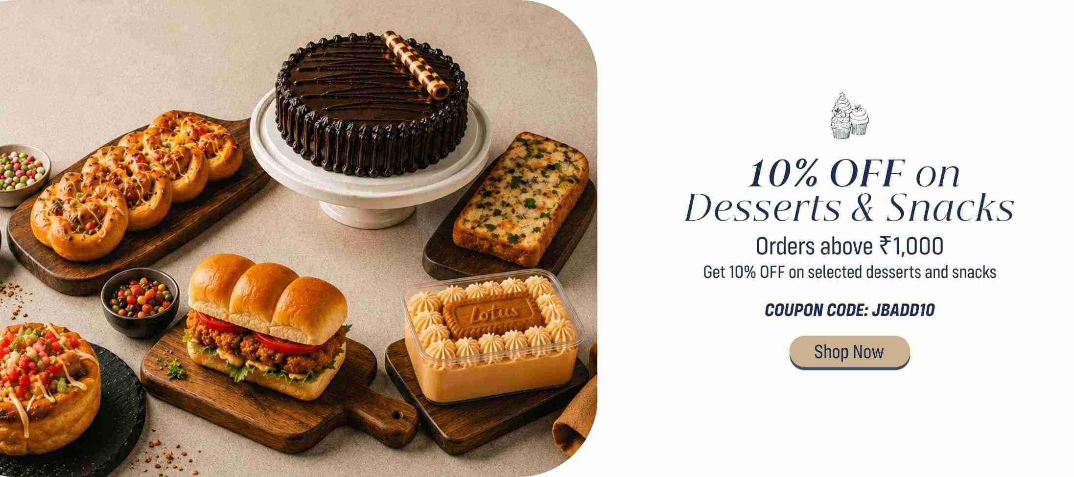 desserts and snacks