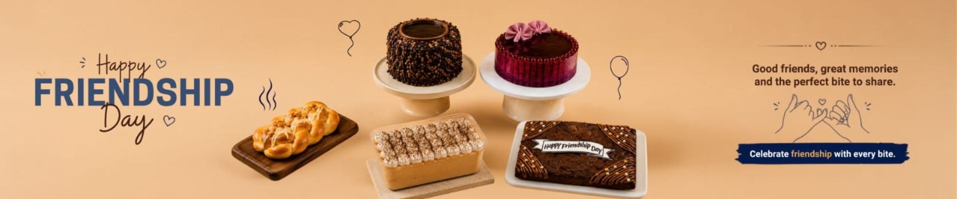 Friendship day cake 