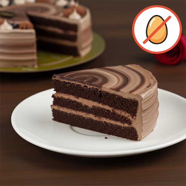 Chocolate Mocha Eggless Cake