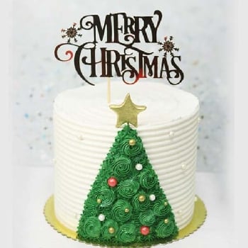 Christmas Tree Cake 02