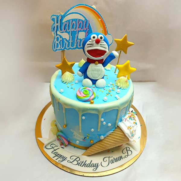 Doraemon Fondant Cake