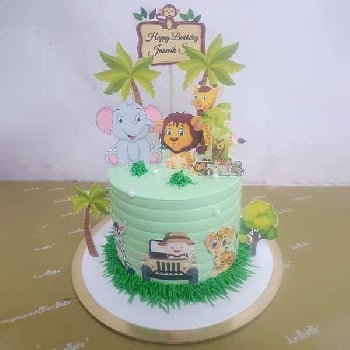 Jungle Safari Cake 01
