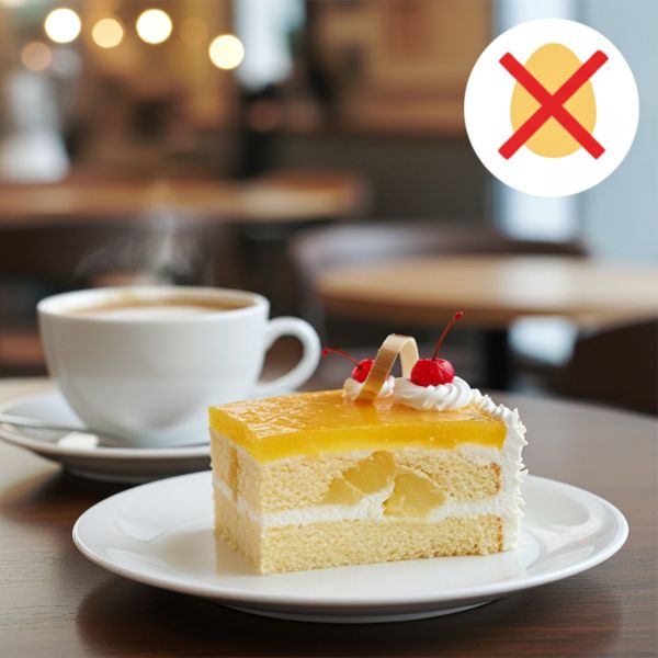 Premium Pineapple Eggless  cake