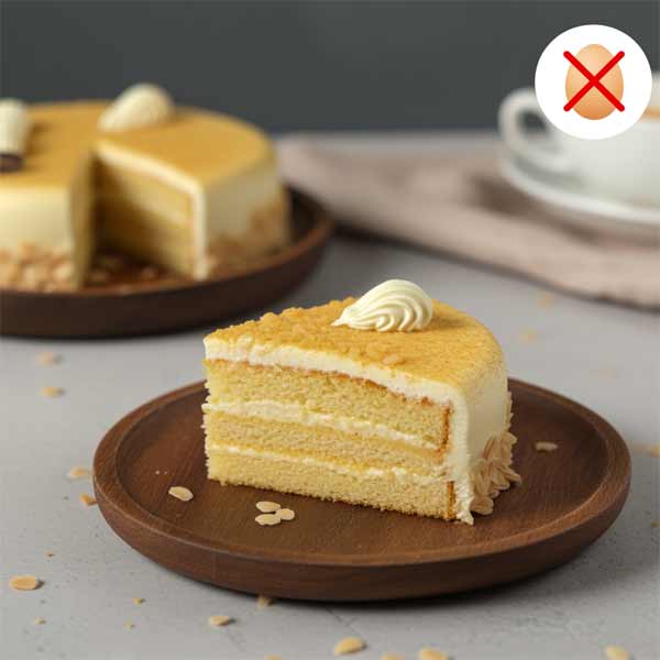 Rasmalai Eggless Cake