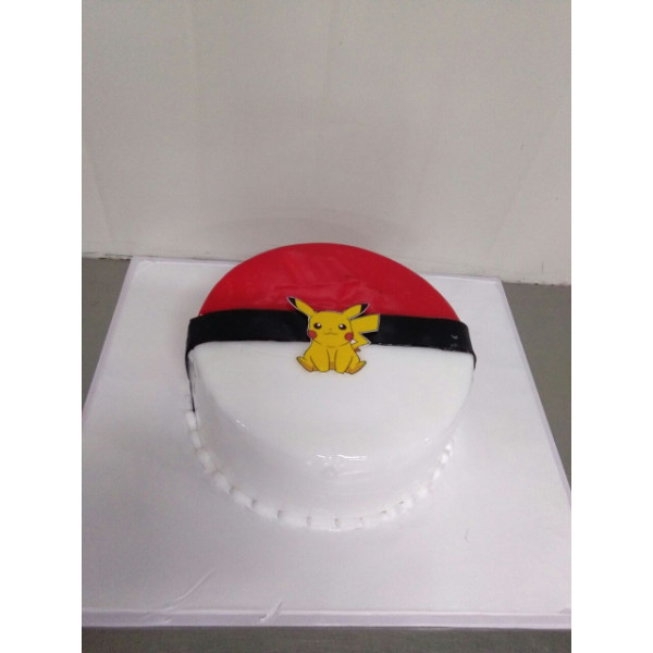 Pokemon Theme Cake