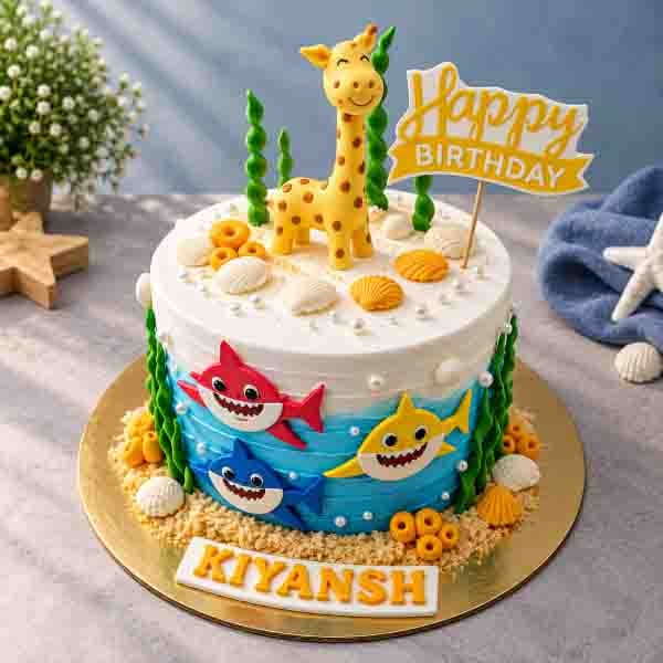 Baby Shark Cake