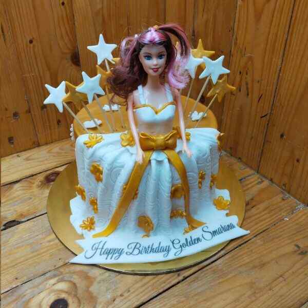 Barbie Ballerina Cake   