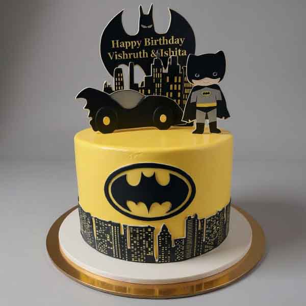 Batman Birthday Cake
