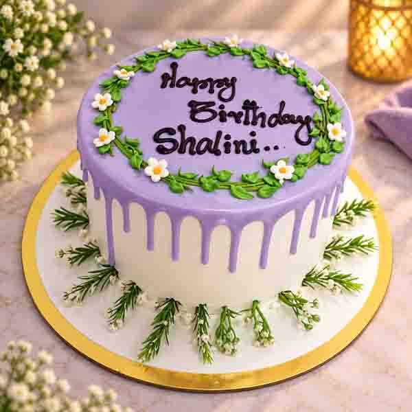 Birthday Drip Cake