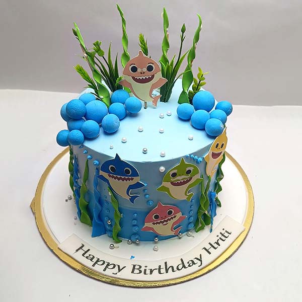 Baby Shark  Cake 01