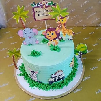 Jungle Safari Cake