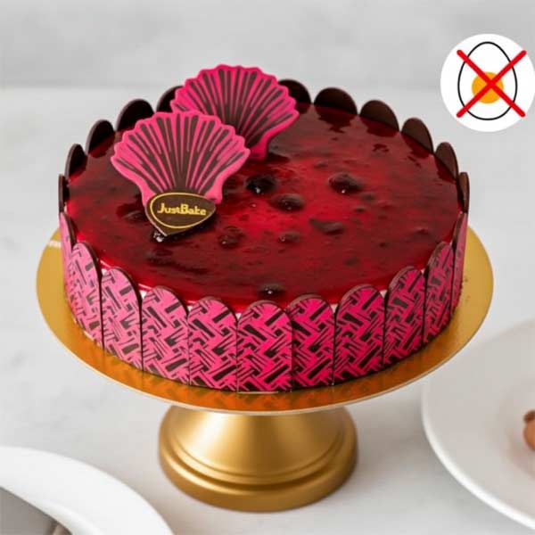 Canadian Blueberry Eggless Cake