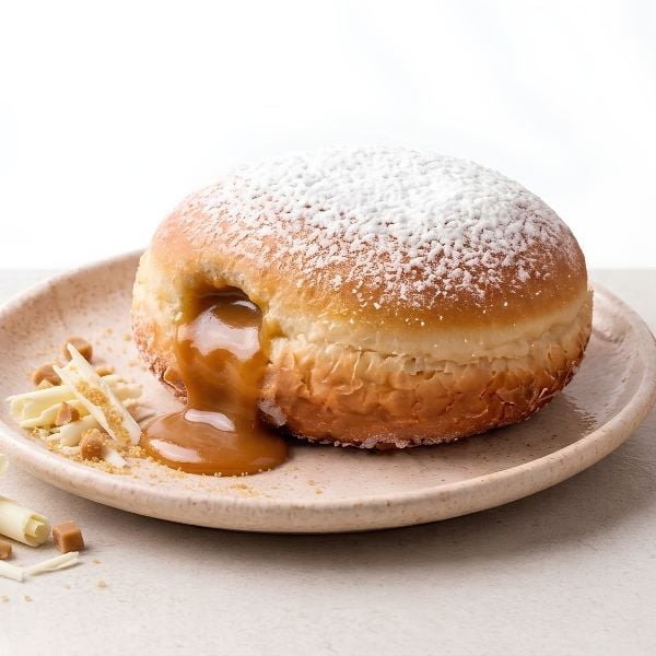 Caramel Filled Donut
