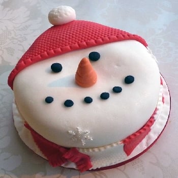 Christmas SnowMan Face