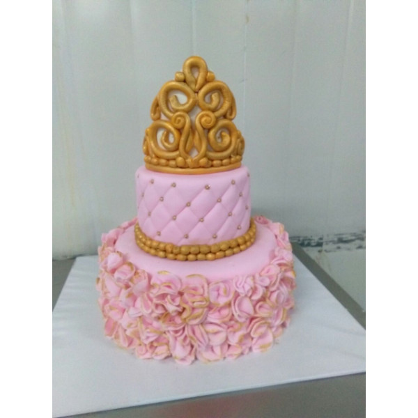 Crown Theme Cake