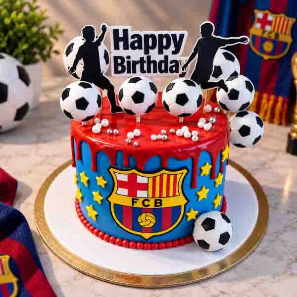 FC Barcelona Cake 02