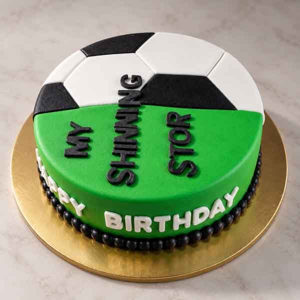 Football Birthday Cake