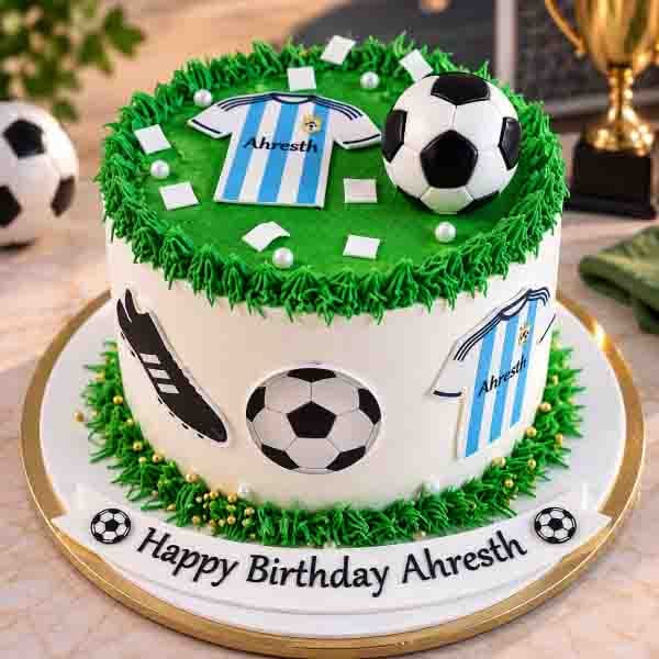 Football Theme Cake