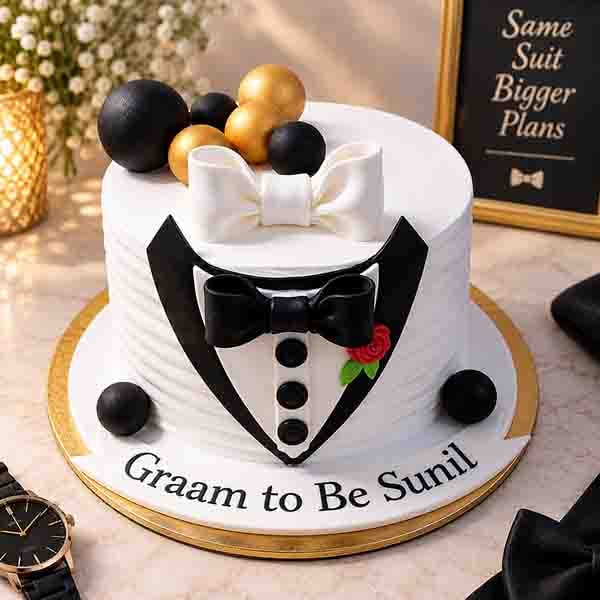 Groom To Be Cake