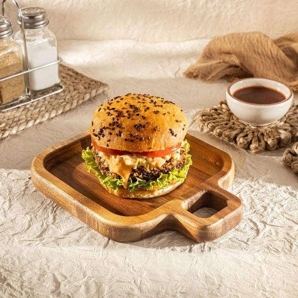 Korean Gochujang Chicken Burger