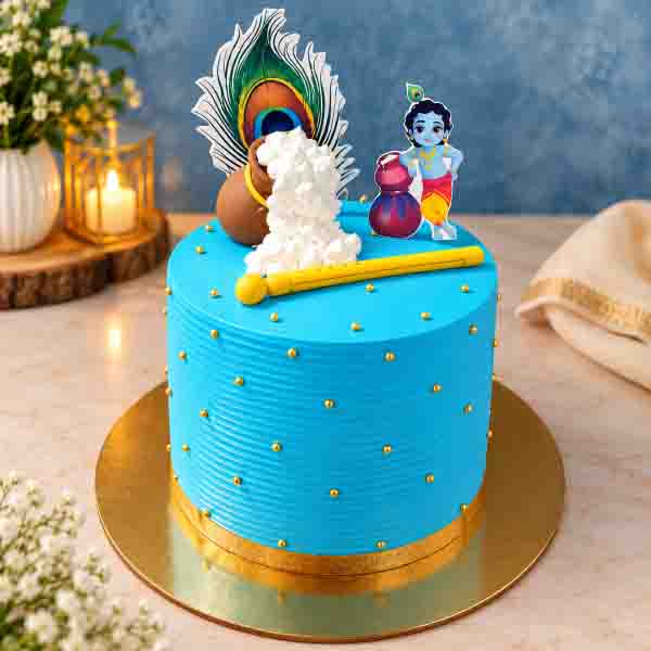 Krishna Janmashtami Cake
