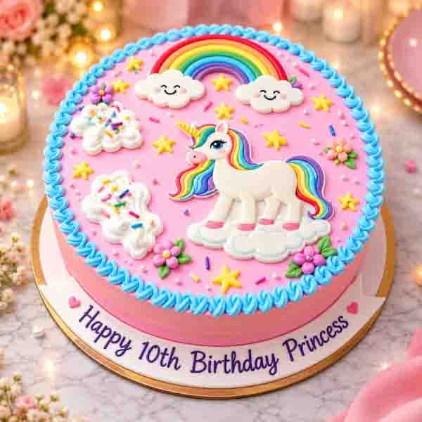 Magical Unicorn Cake