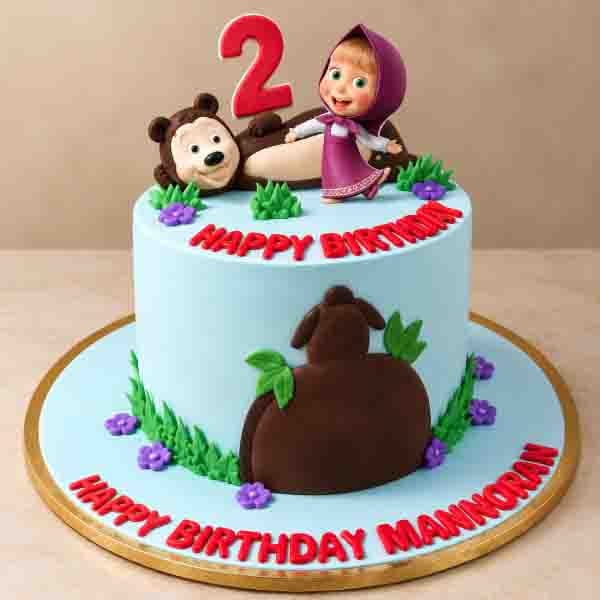 Masha and Bear Cake
