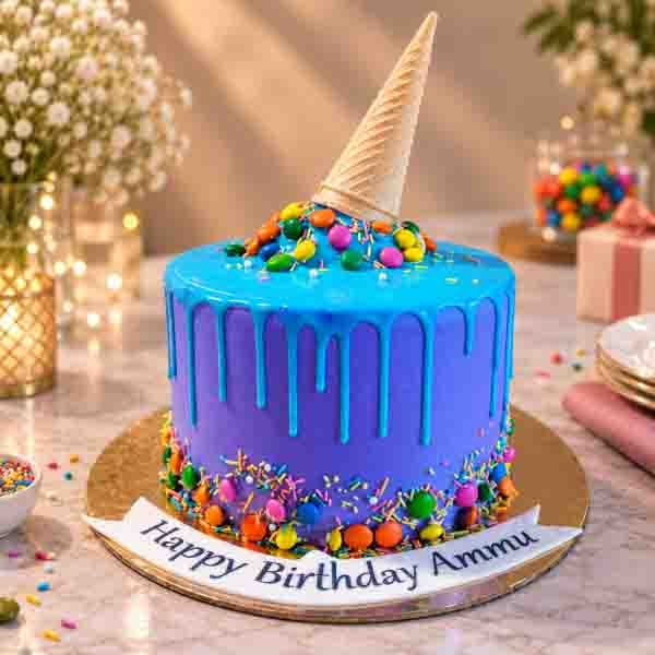 Melting Icecream Cake 02