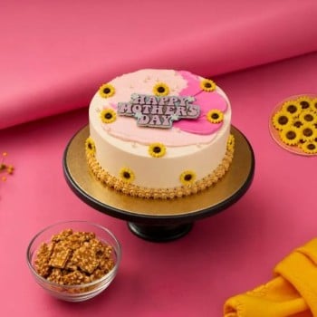 Motherâ€™s Day Small Butterscotch Cake