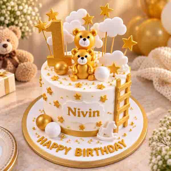 Teddy Bear Kids cake 02