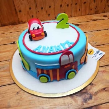 Tiny Wheels Joyride Cake