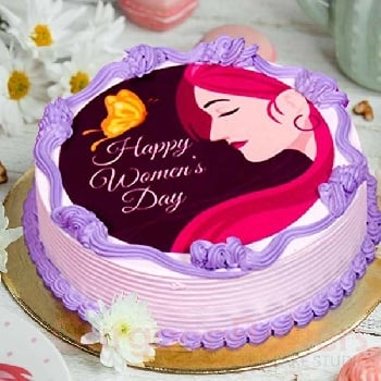 Beautiful Womenâ€™s Day Cake