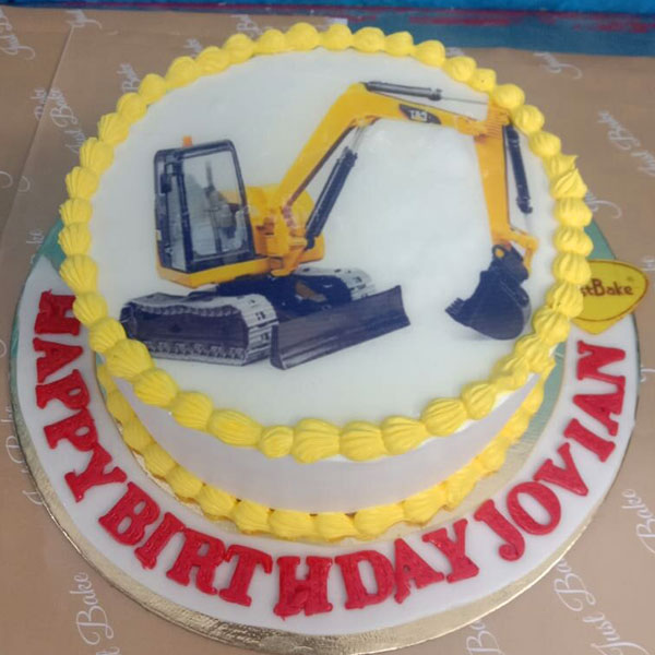Excavator cake