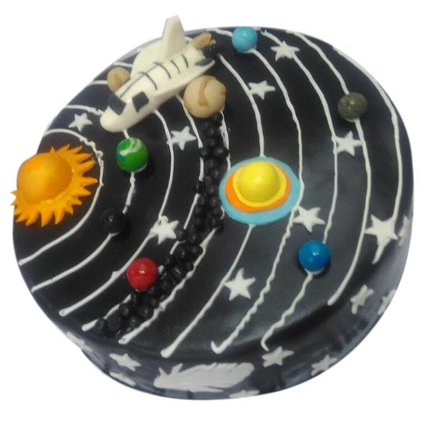 Solar Planet Theme Cake 3d43 In Bantwal Buy Cakes Online