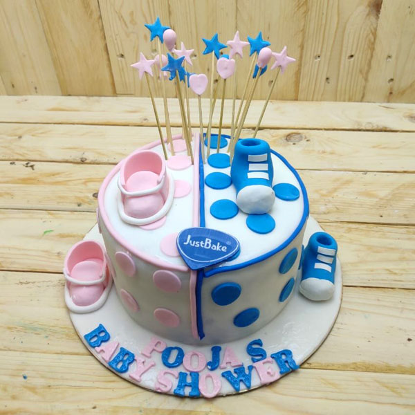 Boy or Girl Cream cake