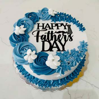 Fathers Day Gentleman Cake
