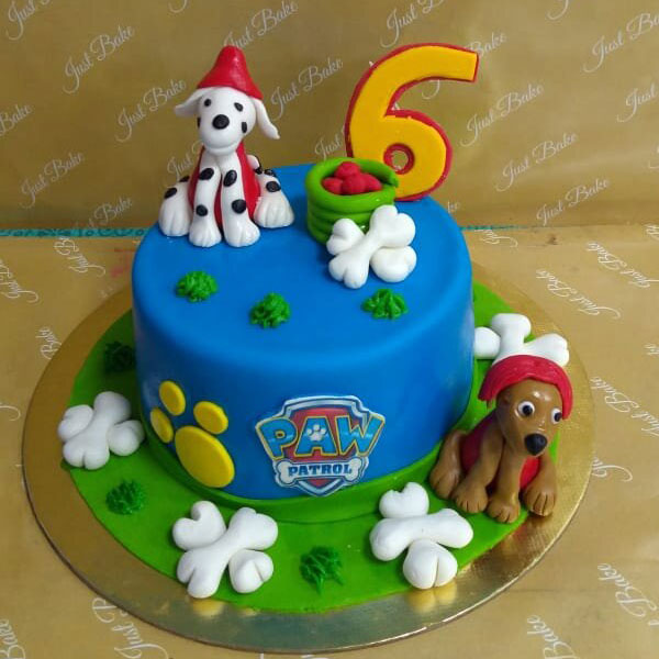 Puppy Theme Cake