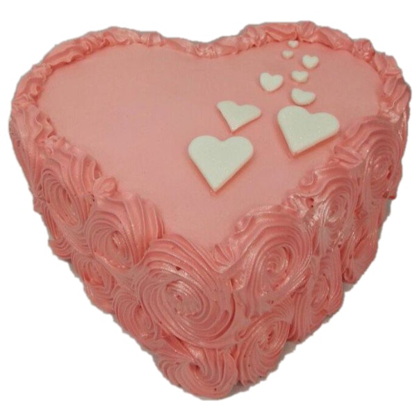 Heart Shape Valentines Day Cake  PH