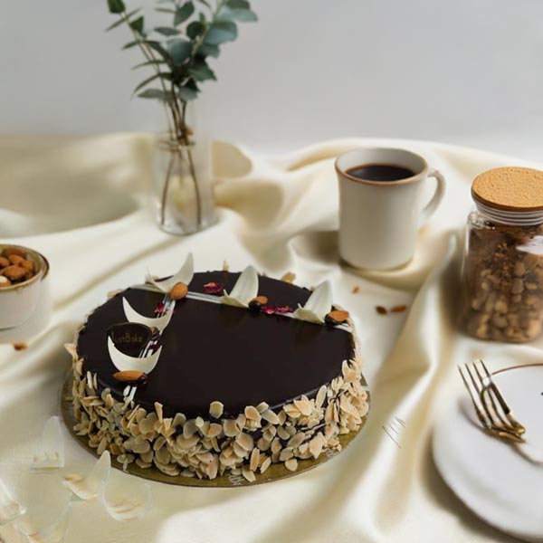 American Almond Chocolate Womens day Cake