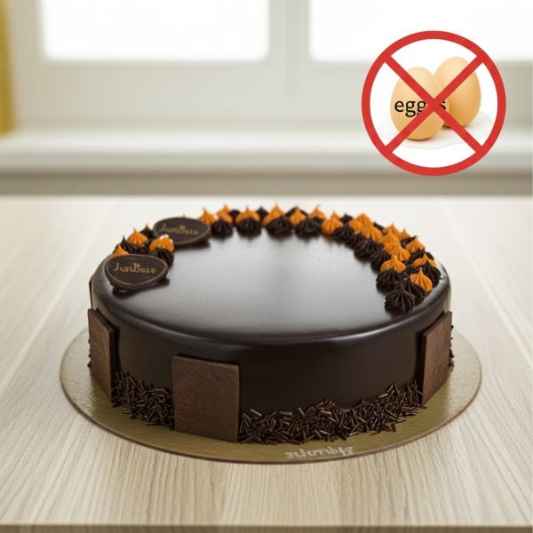 Belgium Truffle Eggless Cake