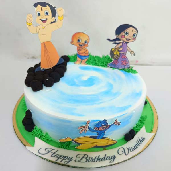 Chota Bheem Birthday Cake 