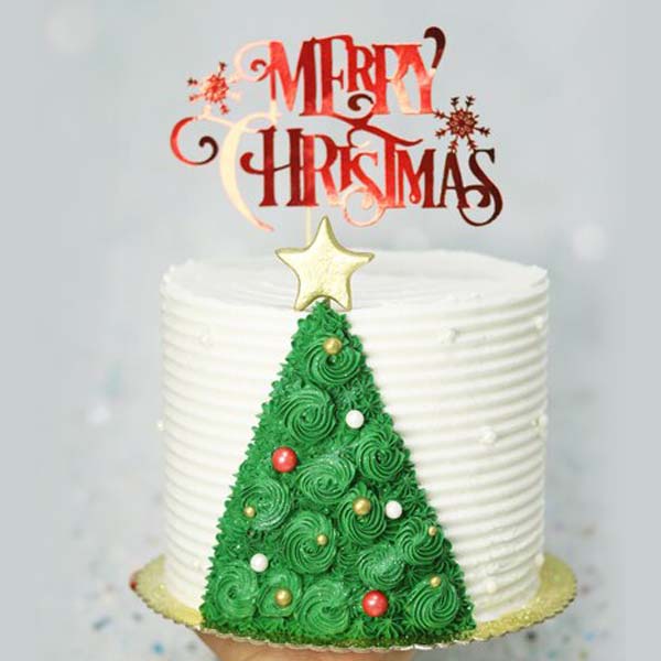 Christmas Tree Cake 01