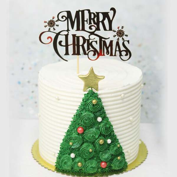 Christmas Tree Cake 02