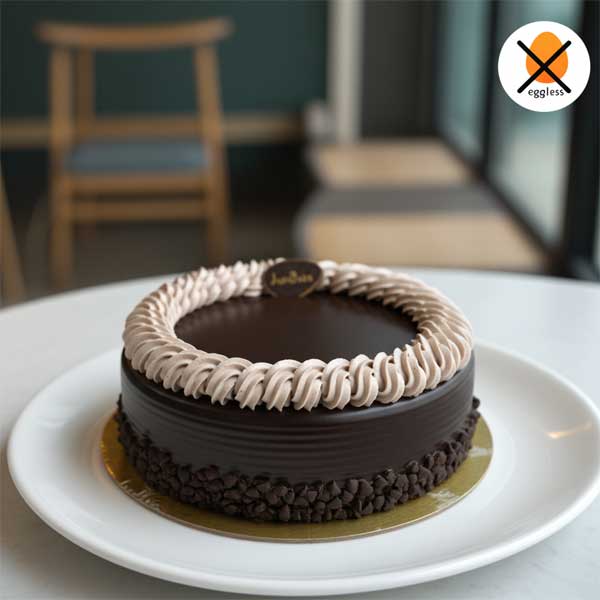 Classic Chocochips Eggless Cake 