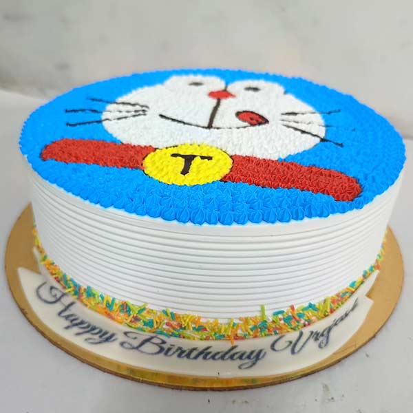 Doraemon Cream Cake