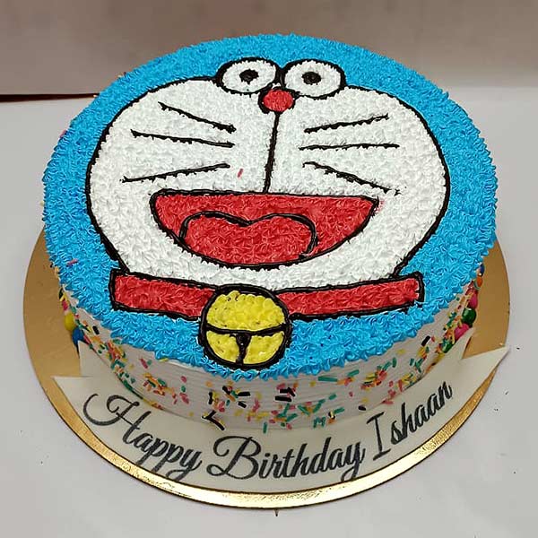 Doremon Face Cake