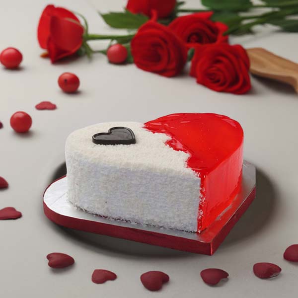 Endless Sweetness Valentines cake